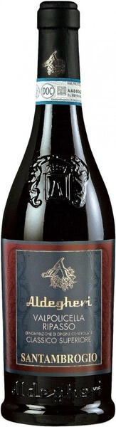 Вино Cantine Aldegheri, Valpolicella Ripasso "Santambrogio" Classico Superiore DOC, 2019