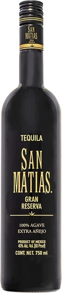 Текила San Matias Gran Reserva, 0.7 л