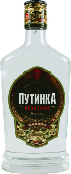 Водка Путинка Вездеход классическая, 375 мл