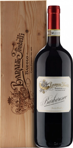 Вино Barale Fratelli, Barbaresco Serraboella DOCG, 2021, wooden box, 1.5 л