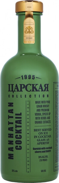 Ликер Царская Коллекция Манхэттен, коктейль, 0.5 л