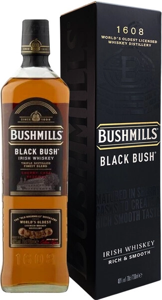 Виски Bushmills, Black Bush, with box, 0.7 л