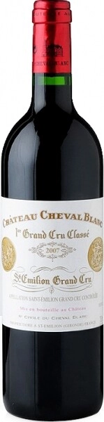 Вино Chateau Cheval Blanc, St-Emilion AOC 1-er Grand Cru Classe, 2007