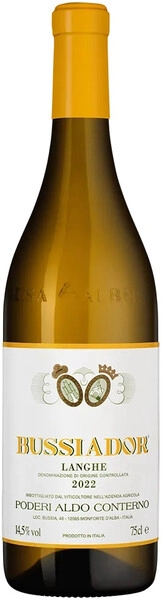 Вино Poderi Aldo Conterno, "Bussiador" Langhe DOC Chardonnay, 2022