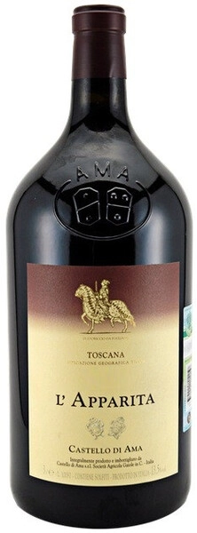 Вино Merlot IGT l'Apparita, 2014, 9 л