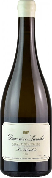 Вино Domaine Laroche, Chablis Grand Cru Les Blanchots, 2018
