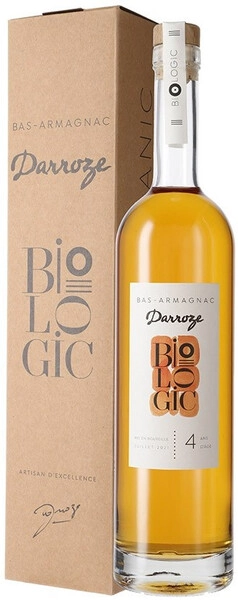 Арманьяк Darroze, Biologic 4 ans d'age, Bas-Armagnac AOC, gift box, 0.7 л