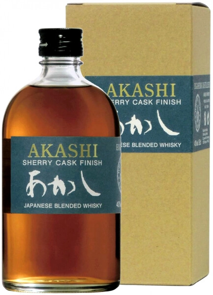 Виски Akashi Blended Sherry Cask, gift box, 0.5 л