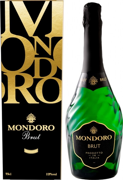 Игристое вино Mondoro, Brut, gift box