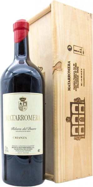 Вино Matarromera Crianza, Ribera del Duero DO, 2019, wooden box, 3 л