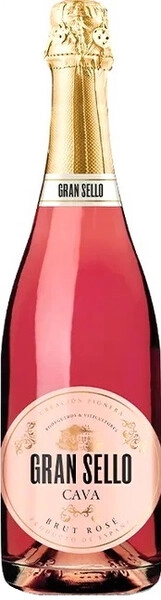 Игристое вино Gran Sello, Cava DO Brut Rose