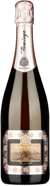 Игристое вино Monte Rossa, Flamingo Brut Rose, Franciacorta DOCG