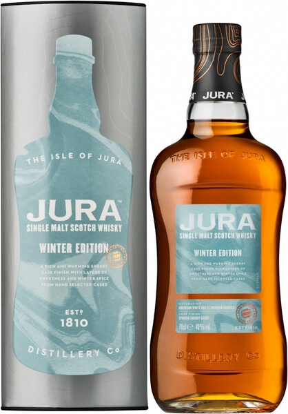 Виски Isle of Jura Winter Edition, in tube, 0.7 л