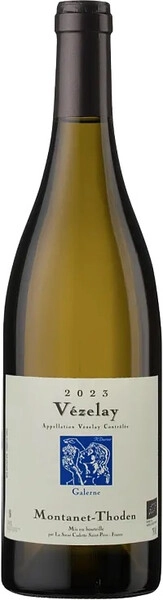 Вино Domaine Montanet-Thoden, Galerne, Vezelay AOC, 2023