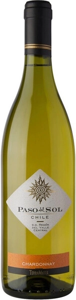 Вино TerraMater, Paso del Sol Chardonnay, 2024