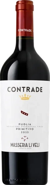 Вино Li Veli, Contrade Primitivo, Puglia IGT, 2023