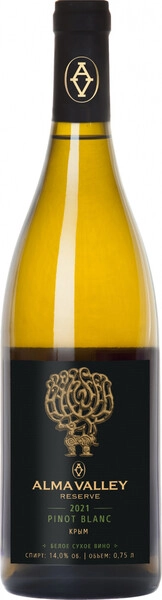 Вино Alma Valley Reserve Pinot Blanc, 2021