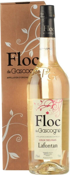 Вино Lafontan, Floc de Gascogne Blanc AOC, gift box
