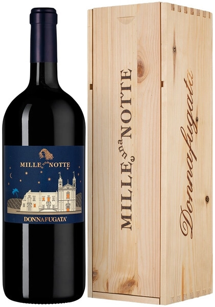 Вино Donnafugata, Mille e una Notte, Sicilia DOC, 2021, wooden box, 1.5 л