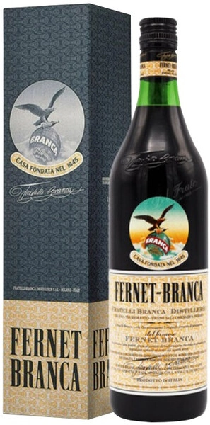 Ликер Fernet Branca, gift box, 3 л