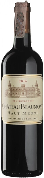 Вино Chateau Beaumont, Haut-Medoc AOC Cru Bourgeois Superieur, 2016