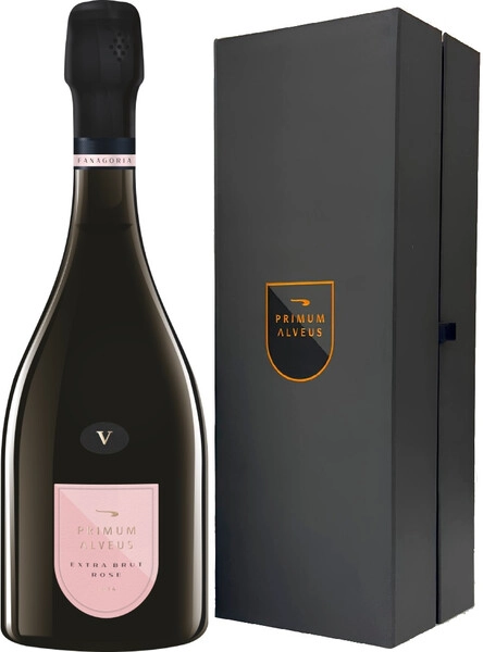 Игристое вино Fanagoria, Primum Alveus Rose Extra Brut, 2014, gift box