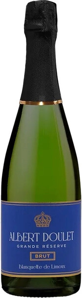 Игристое вино Domaine Albert Doulet, Blanquette de Limoux AOC Grande Reserve Brut, 2019