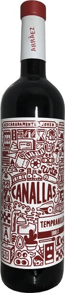 Вино Bodegas Arraez, Canallas Tempranillo, Valencia DOP