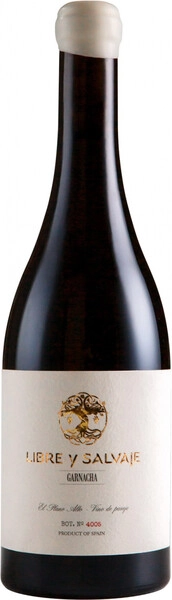 Вино Libre y Salvaje, Garnacha, 2019