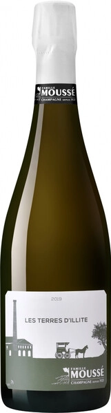 Шампанское Champagne Famille Mousse, Les Terres d'Illite Extra Brut, Champagne AOC, 2019