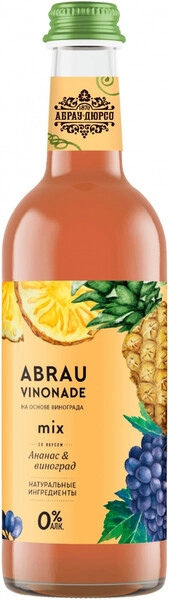 Вода Abrau Vinonade Pineapple & Grape, 375 мл