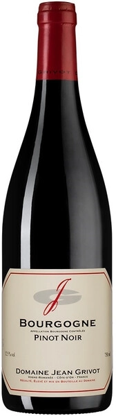 Вино Domaine Jean Grivot, Bourgogne Pinot Noir AOC, 2021