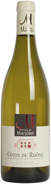 Вино Chateau de Marjolet, Cotes du Rhone AOC Blanc, 2023