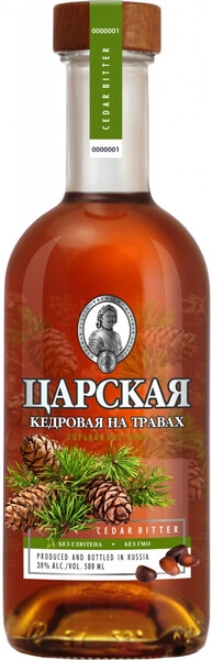Ликер Царская Кедровая на Травах, 0.5 л