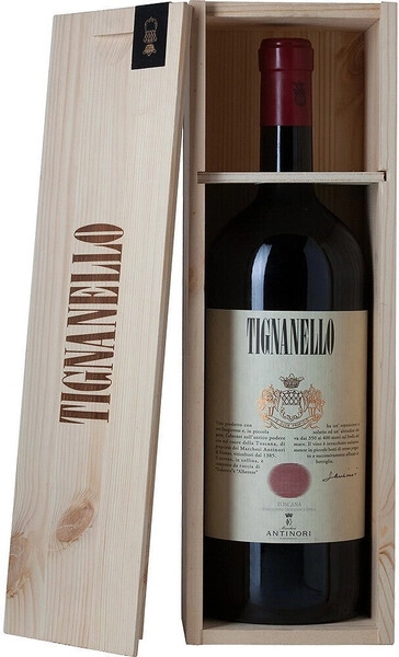 Вино Antinori, Tignanello, Toscana IGT, 2020, wooden box, 1.5 л
