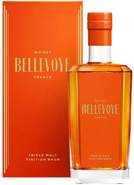 Виски Bellevoye Finition Rhum, gift box, 0.7 л