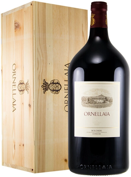 Вино "Ornellaia", Bolgheri Superiore DOC, 2021, wooden box, 3 л