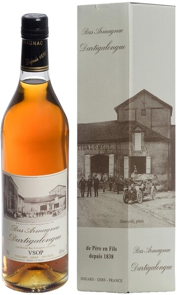 Арманьяк Dartigalongue VSOP, Bas Armagnac AOC, gift box, 0.7 л