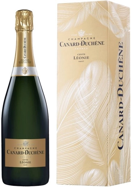 Шампанское Canard-Duchene, Cuvee Leonie Brut, Champagne AOC, gift box