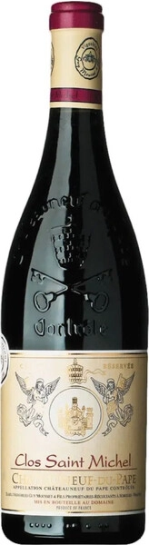Вино Clos Saint Michel Cuvee Reservee, Chateauneuf-du-Pape AOC, 2014