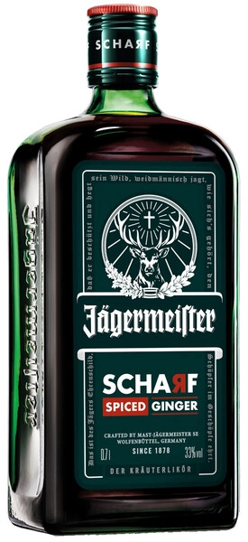 Ликер Jagermeister Scharf, 0.7 л