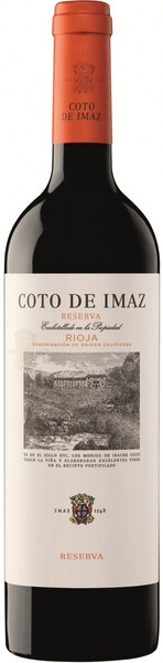 Вино Coto de Imaz Reserva, Rioja DOCa