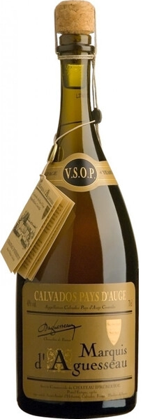 Кальвадос Marquis d'Aguesseau, VSOP 4 ans, 0.7 л