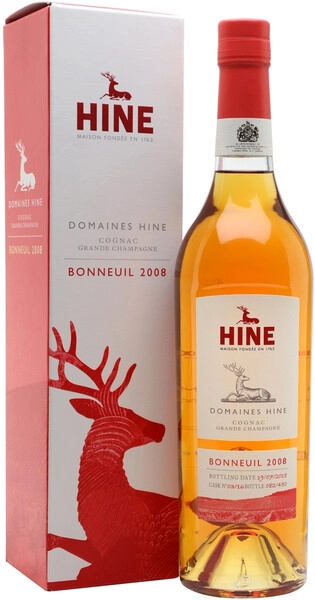 Коньяк Hine, Domaines Hine Bonneuil, Grande Champagne AOC, 2008, gift box, 0.7 л