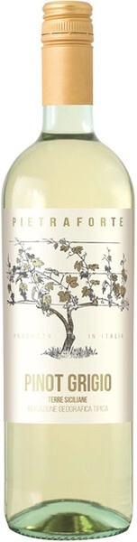 Вино Pietraforte Pinot Grigio, Terre Siciliane IGT