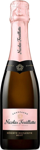 Шампанское Nicolas Feuillatte, Reserve Exclusive Rose Brut, 375 мл