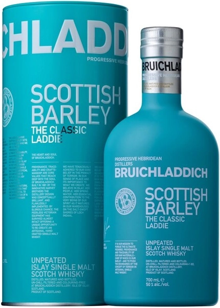 Виски Bruichladdich, The Classic Laddie Scottish Barley, in tube, 0.7 л