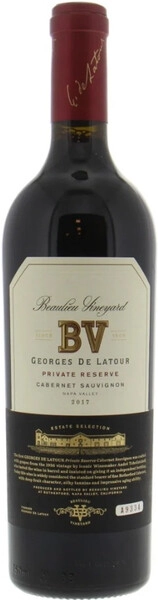 Вино Beaulieu Vineyard, Georges de Latour Private Reserve Cabernet Sauvignon, 2017