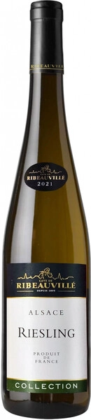 Вино Cave de Ribeauville, Riesling, Alsace AOC, 2021