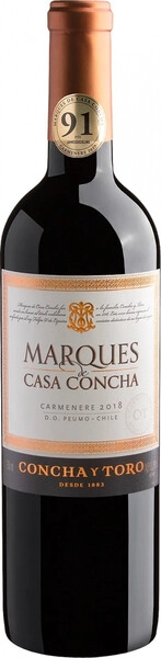 Вино Marques de Casa Concha Carmenere